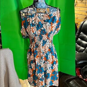 Tropical Floral Women's Mini Dress